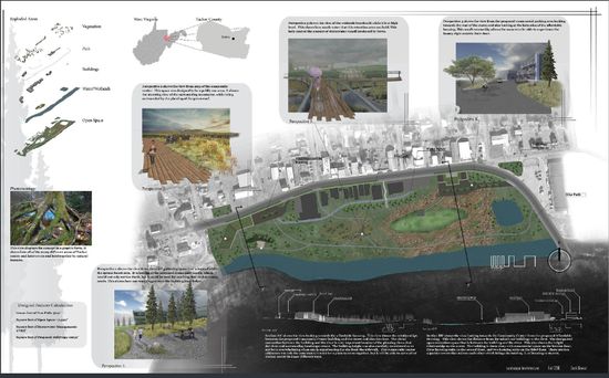 Plan for Davis Riverfront Streetscape